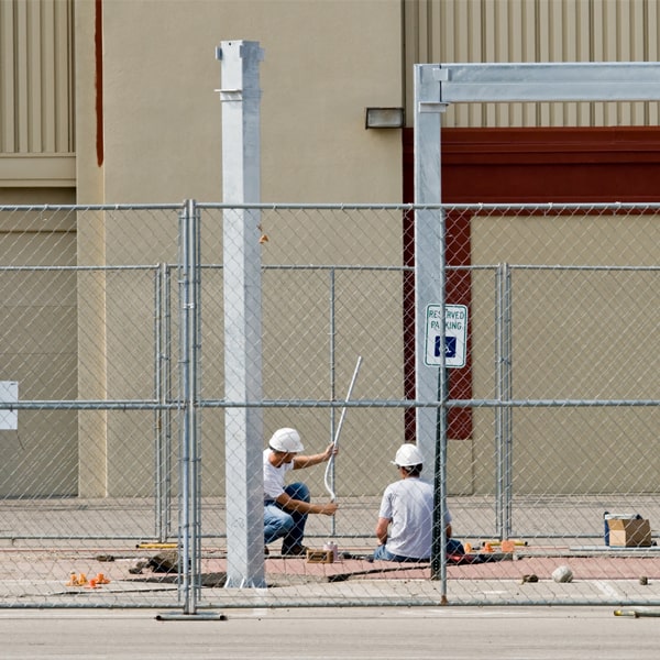 how long can i lease the temporary fence for my building site or event in Readington NJ